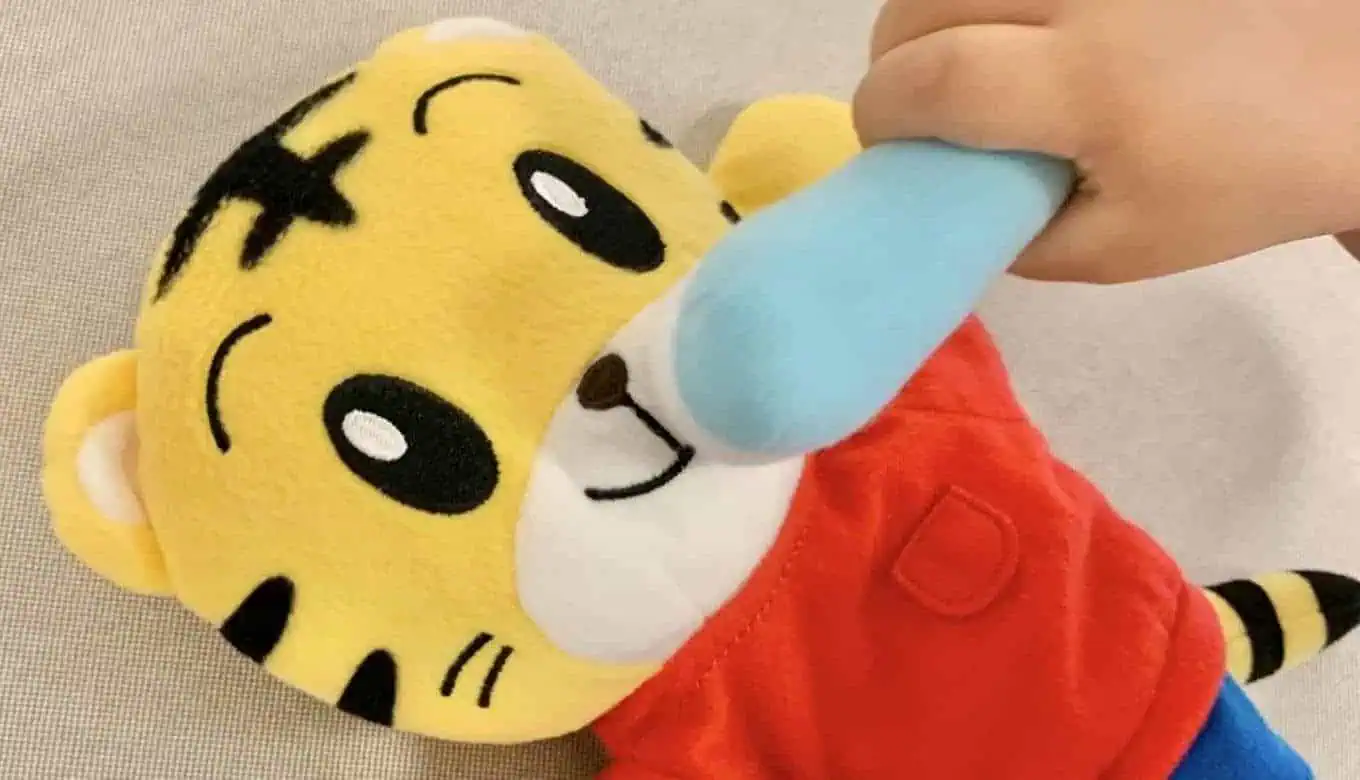 こどもちゃれんじ、しまじろうの歯磨き