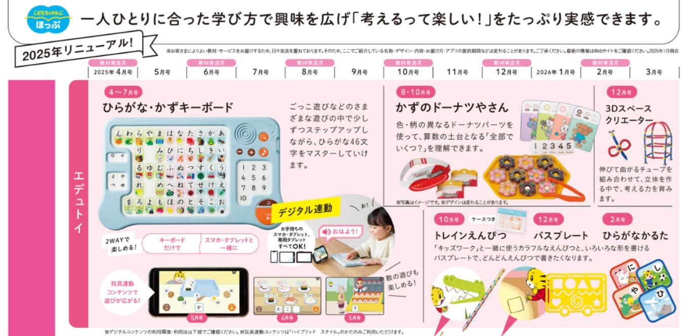 こどもちゃれんじほっぷハイブリッド