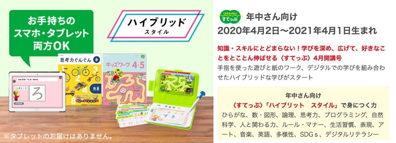 こどもちゃれんじすてっぷ
