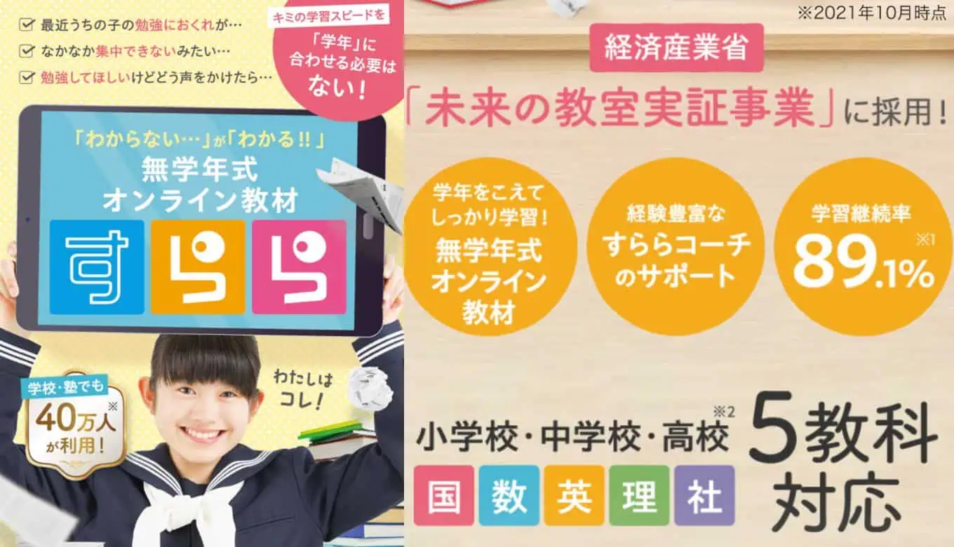 すらら、小学生通信教材