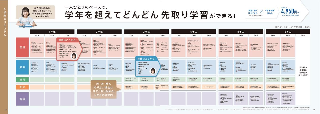 進研ゼミノングレード